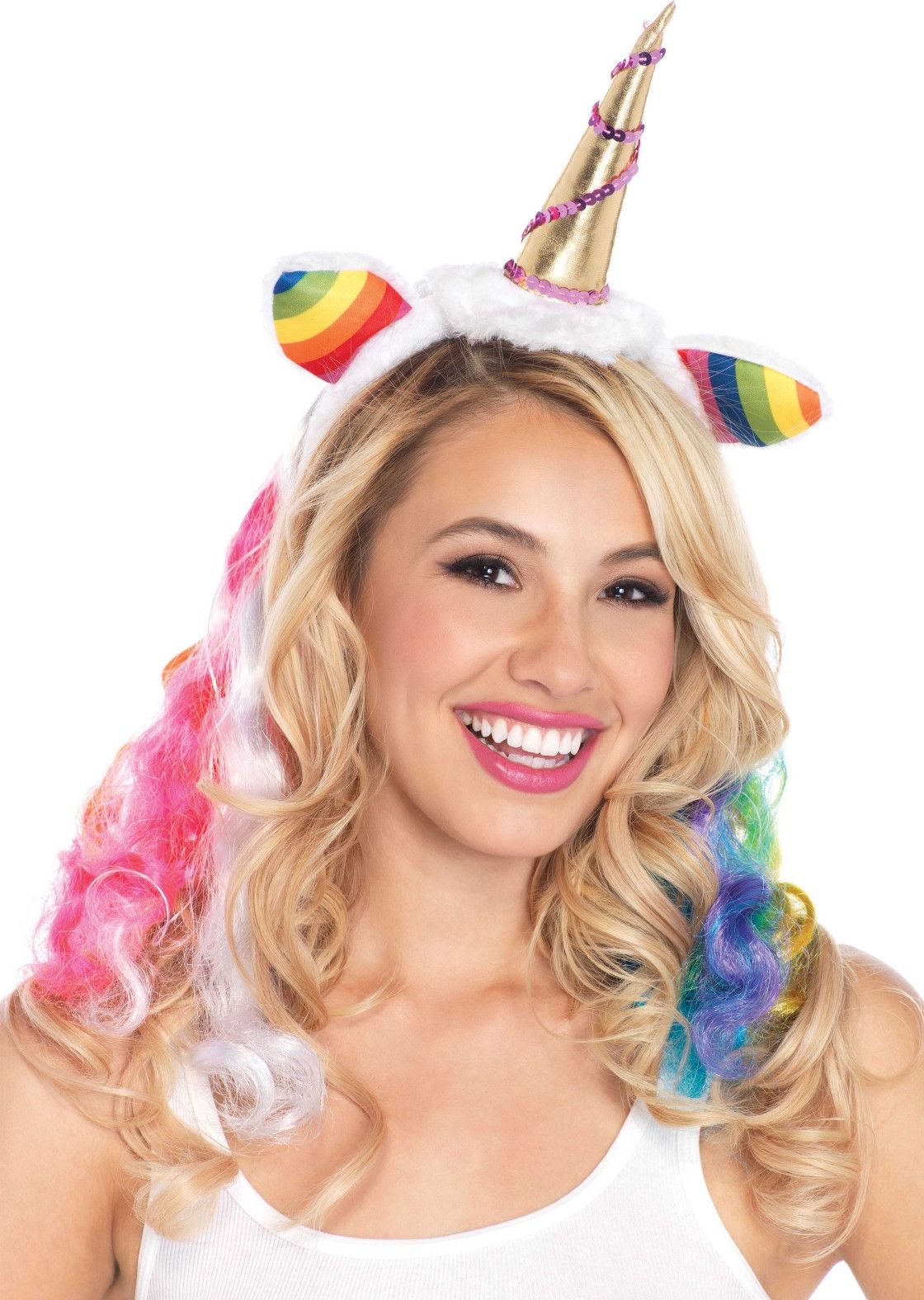 Regenboog Unicorn Haarband