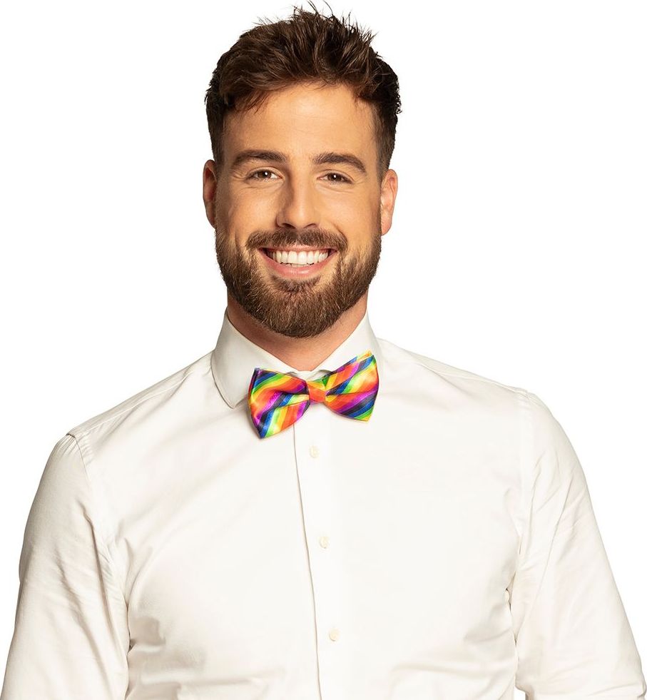 Regenboogkleurige Vlinderstrik