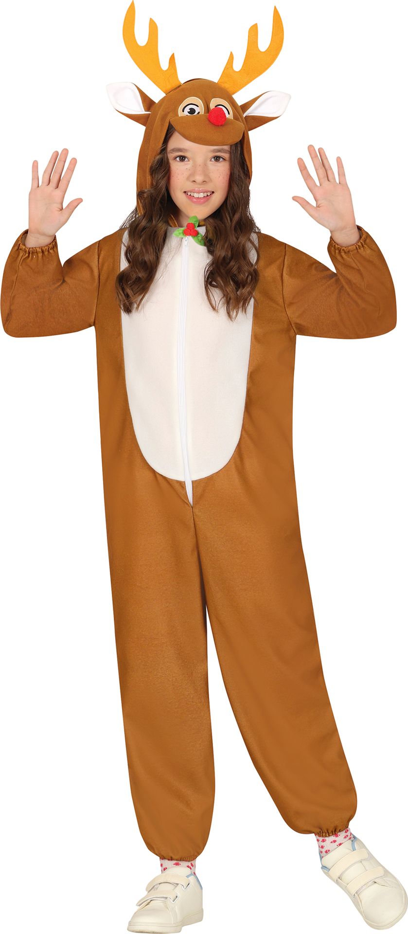 Rendier Kerst Onesie Kind