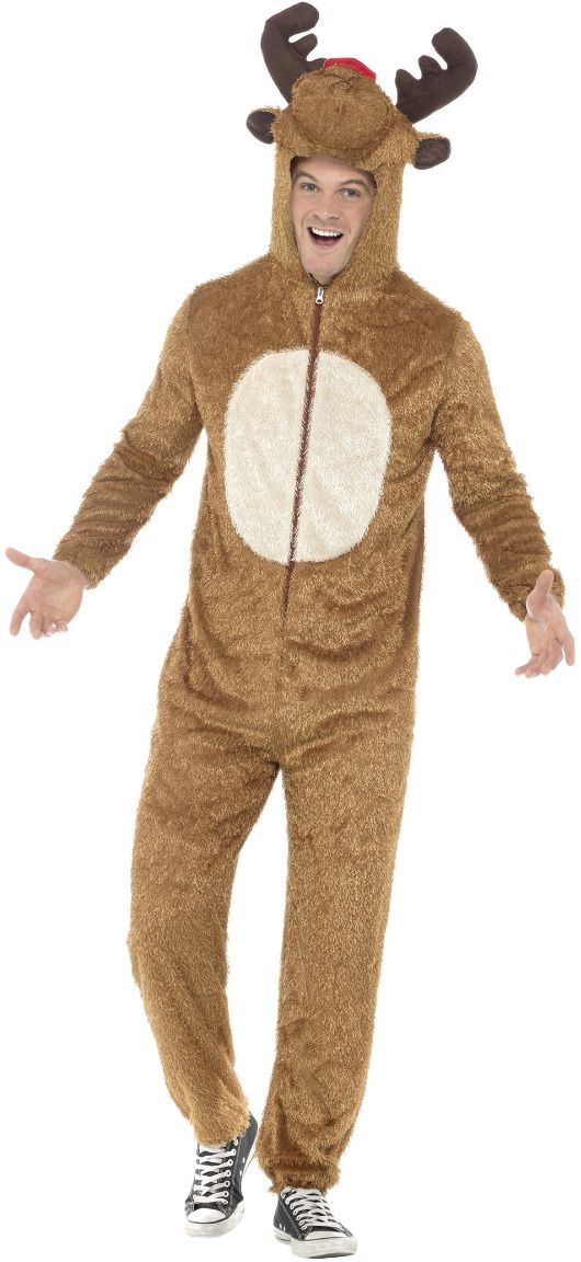 Rendier Onesie Kerstman