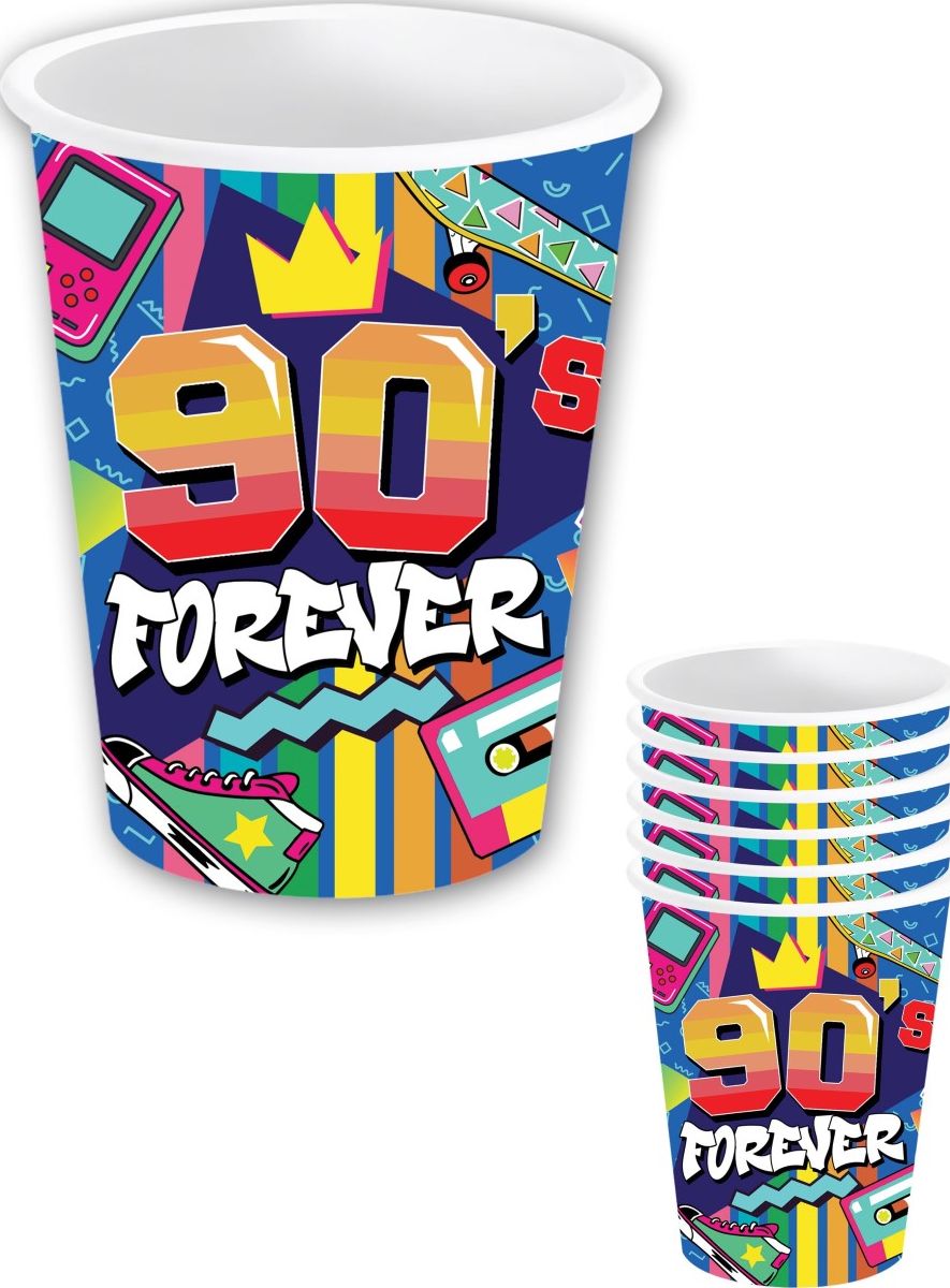 Retro 90's Forever Partybekers