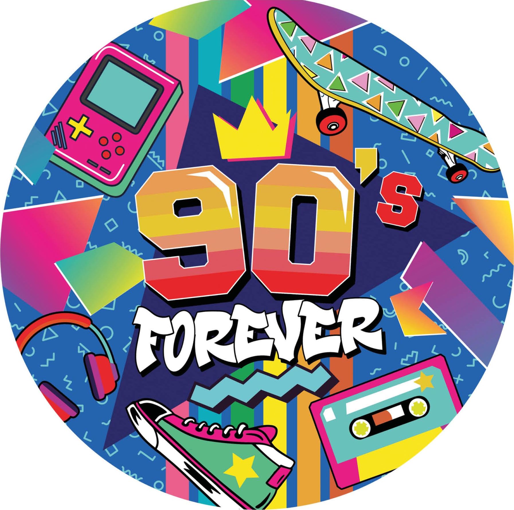 Retro 90's Forever Schaal