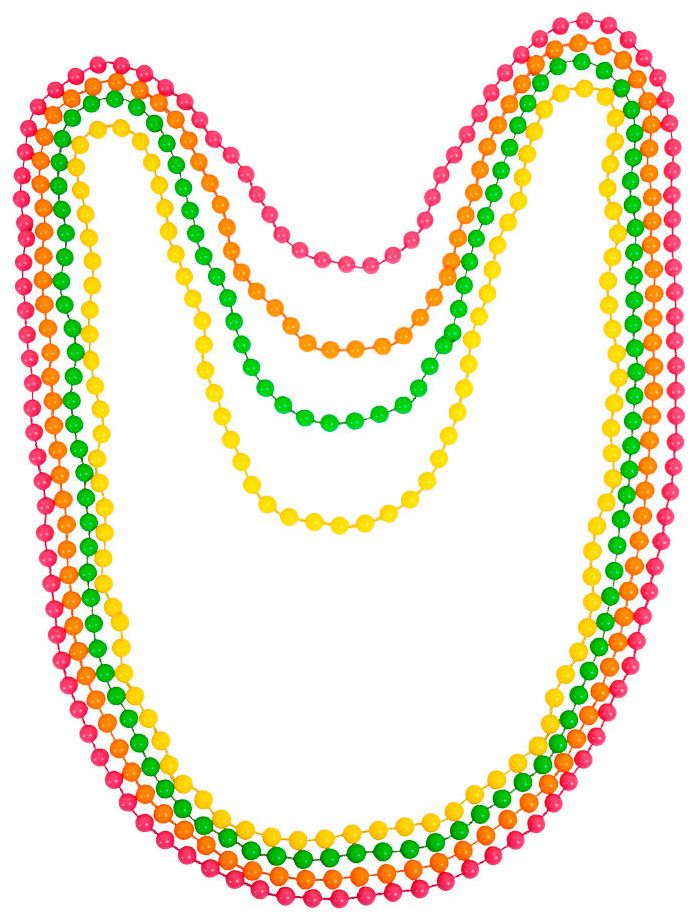 Retro Candy Neon Parelkettingen
