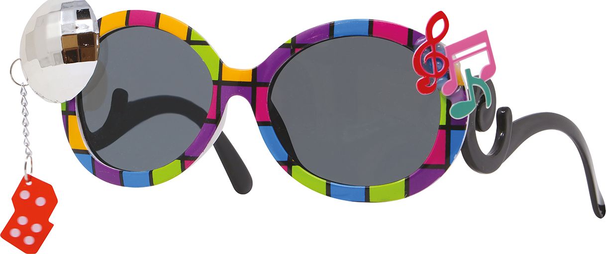 Retro Disco Zonnebril