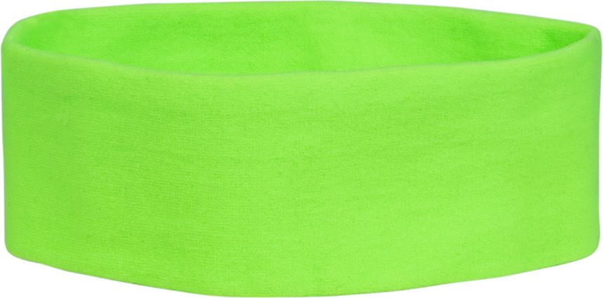Retro hoofdband neon groen