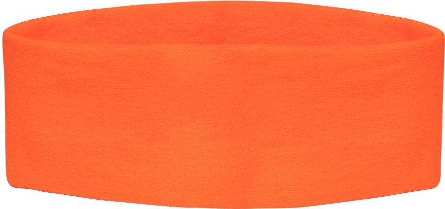 Retro hoofdband neon oranje