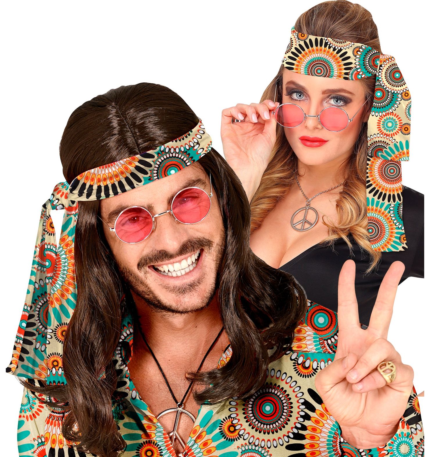 Retro Jaren 60 Hoofdband