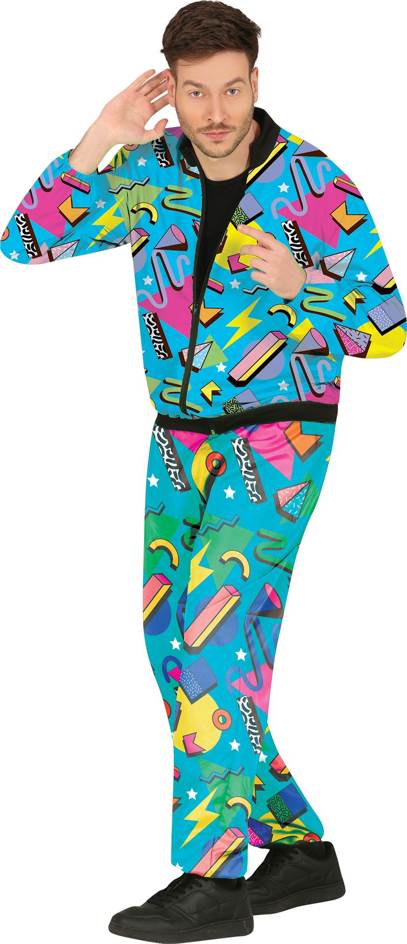 Retro Multicolor Trainingspak Heren