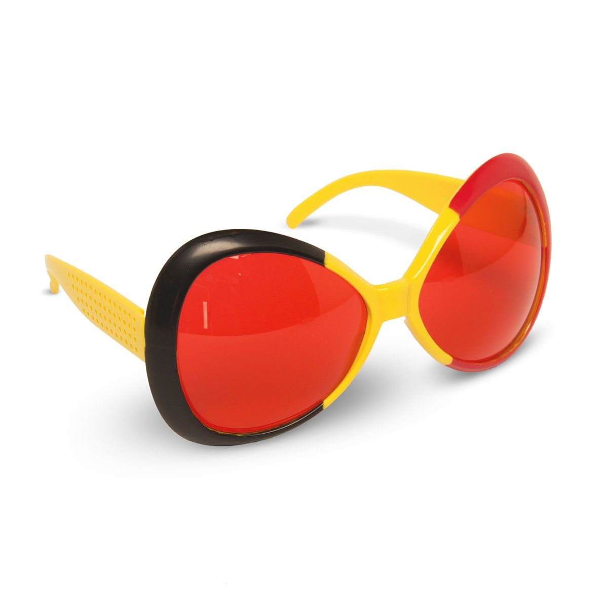 Retro Oversized Feest Bril Belgie