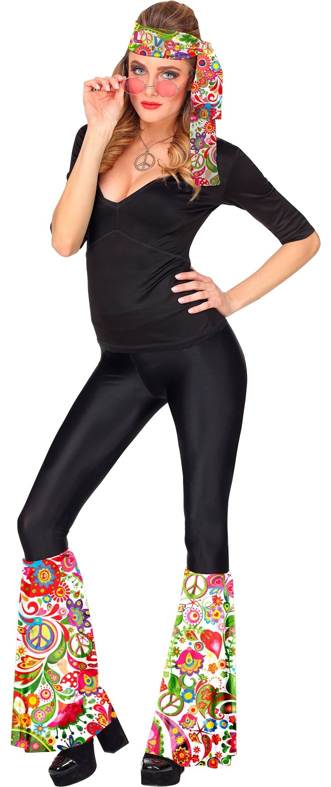 Retro Peace Hippie Accessoire Setje