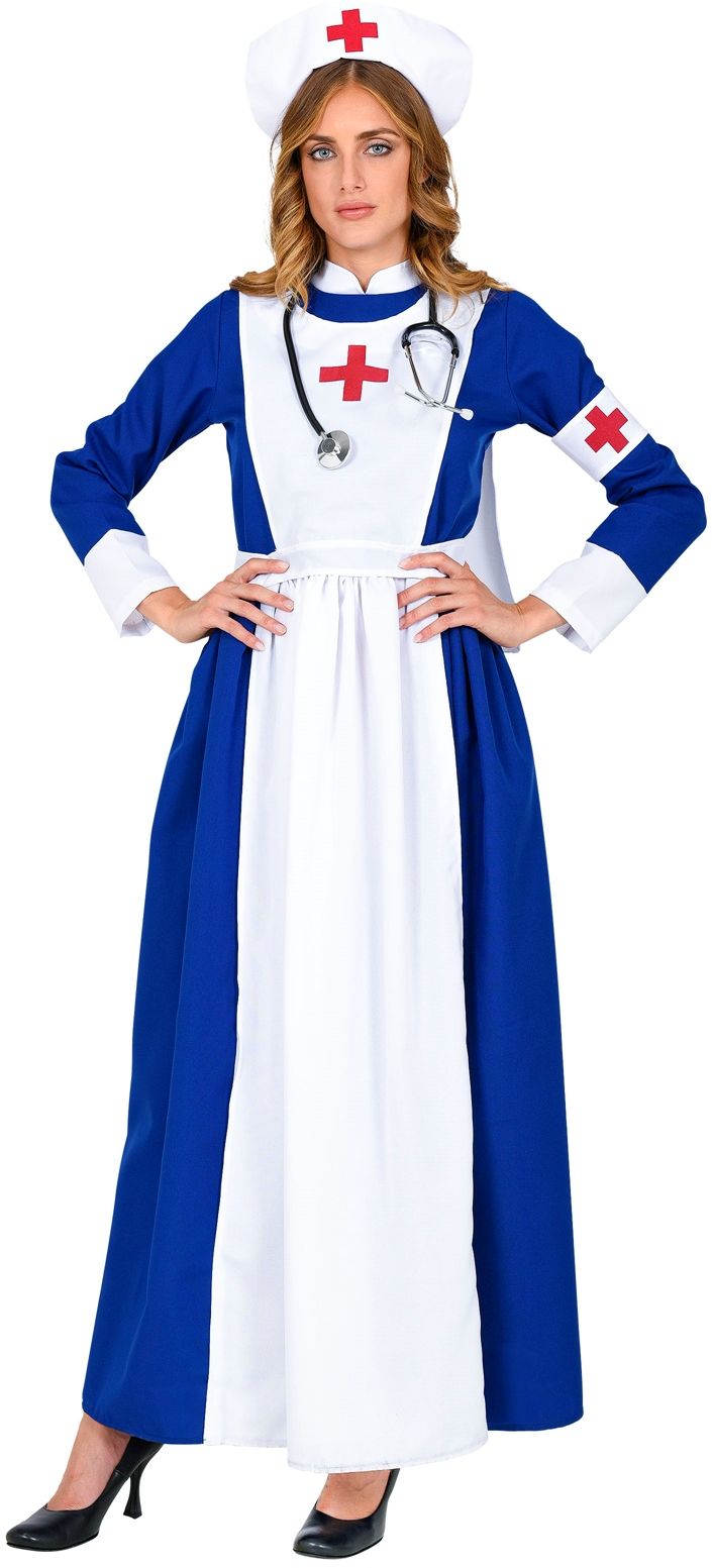 Retro Verpleegster Jurk Dames
