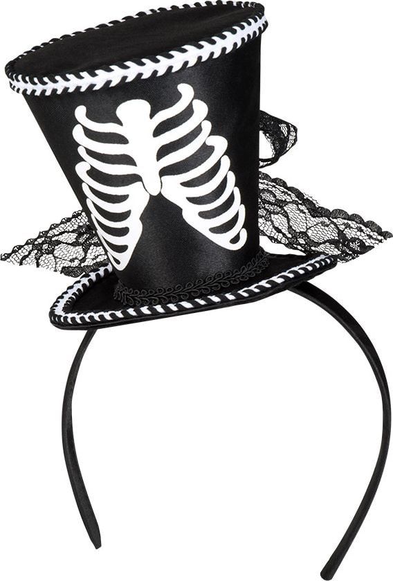 Ribbie Skelet Mini Hoedje Tiara
