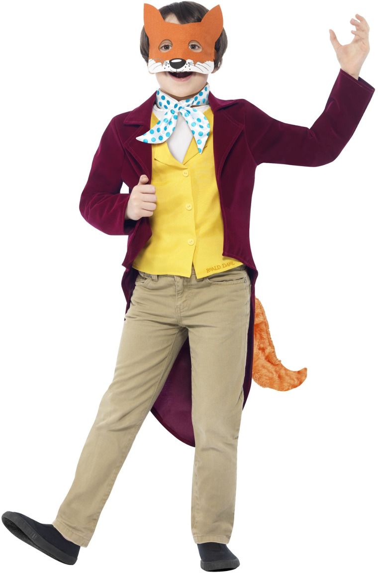 Roald Dahl Fantastische Meneer Vos Kostuum Paars