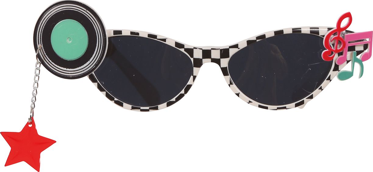 Rock en Roll 50's Bril