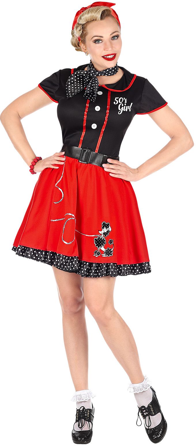 Rode 50's Girl Jurkje