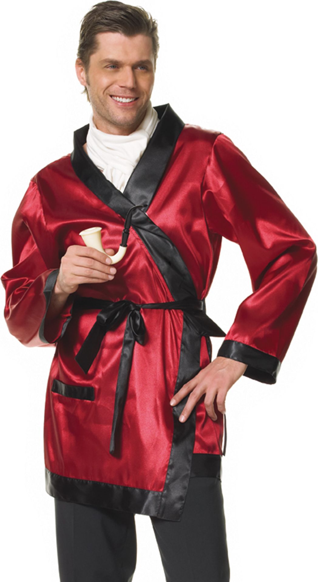 Rode bachelor kostuum