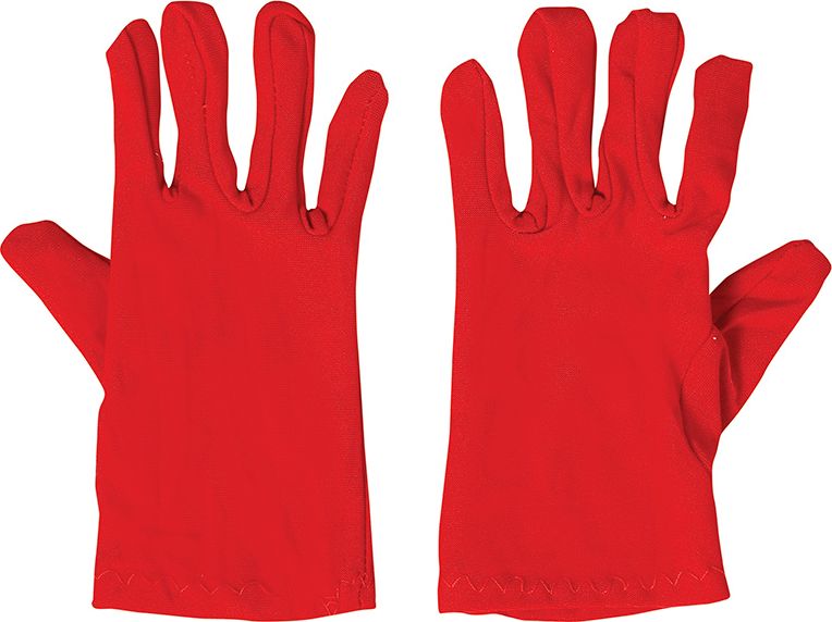 Rode Basic Handschoenen Kind