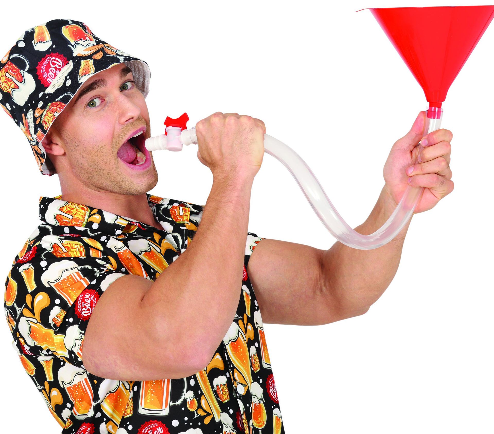 Rode Bier Trechter 70cm