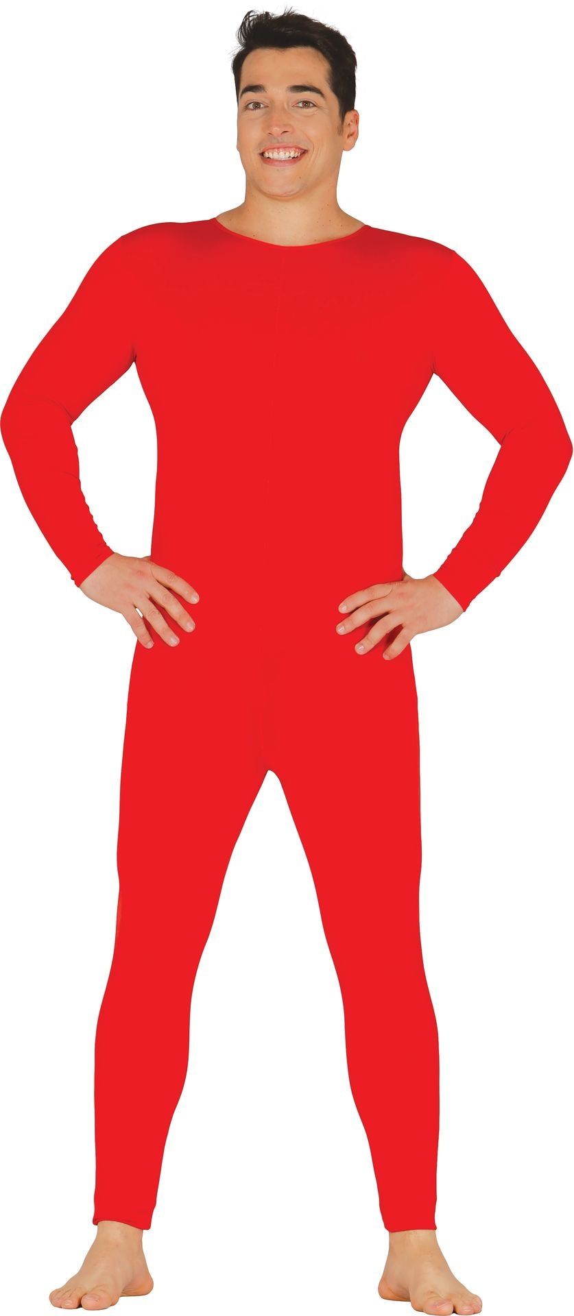 Rode bodysuit heren one size