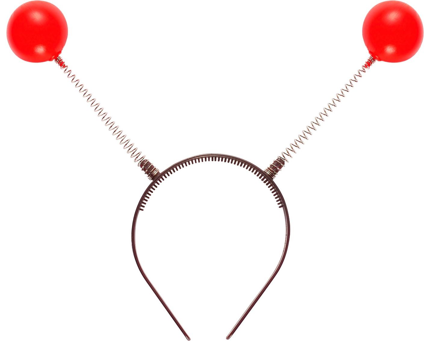 Rode bollen antenne haarband