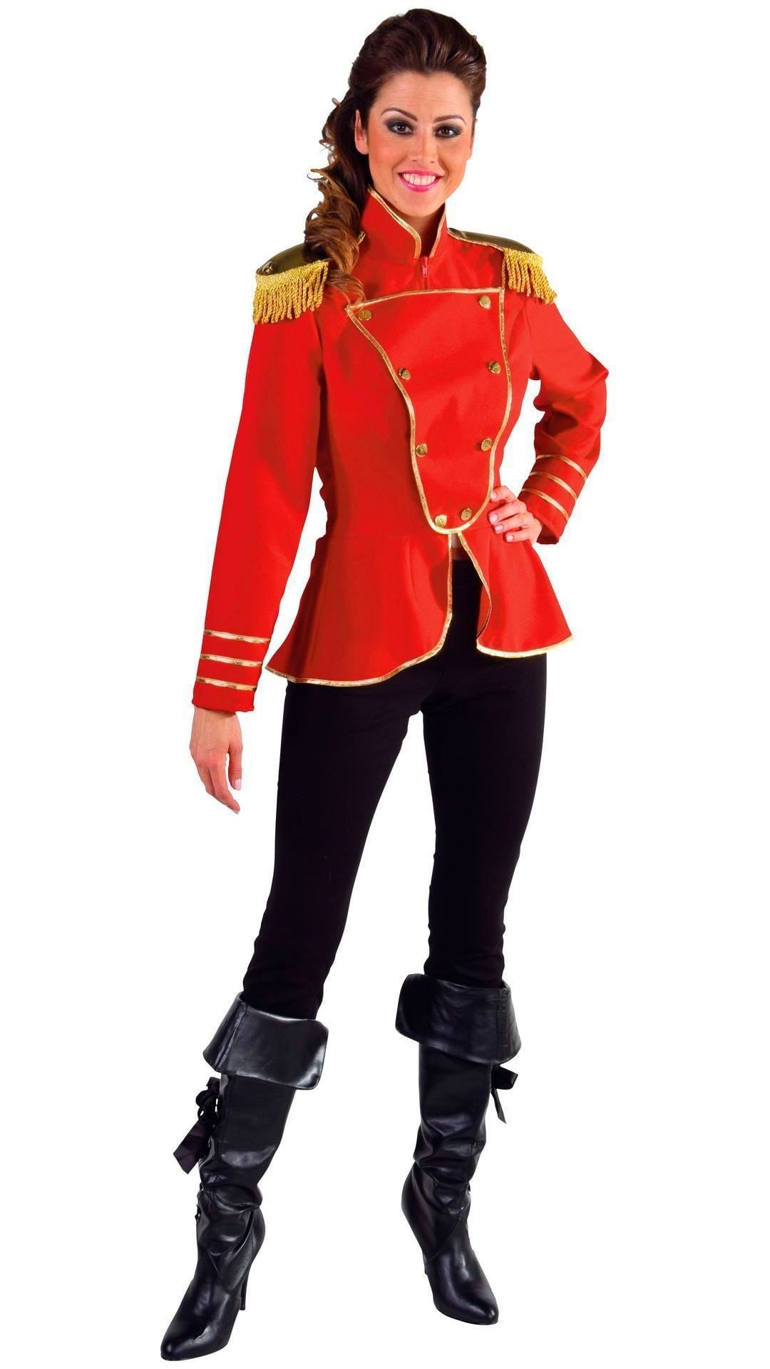 Rode Circus Jas Vrouw