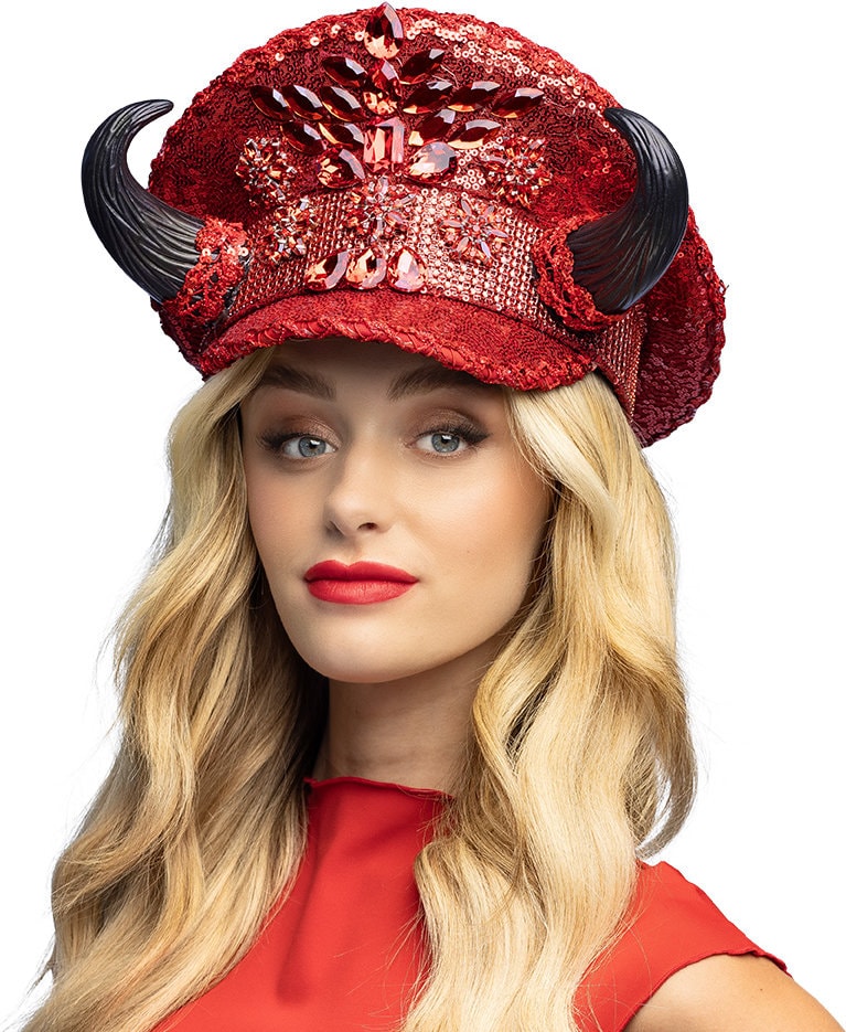Rode Duivel Glamour Pet Halloween