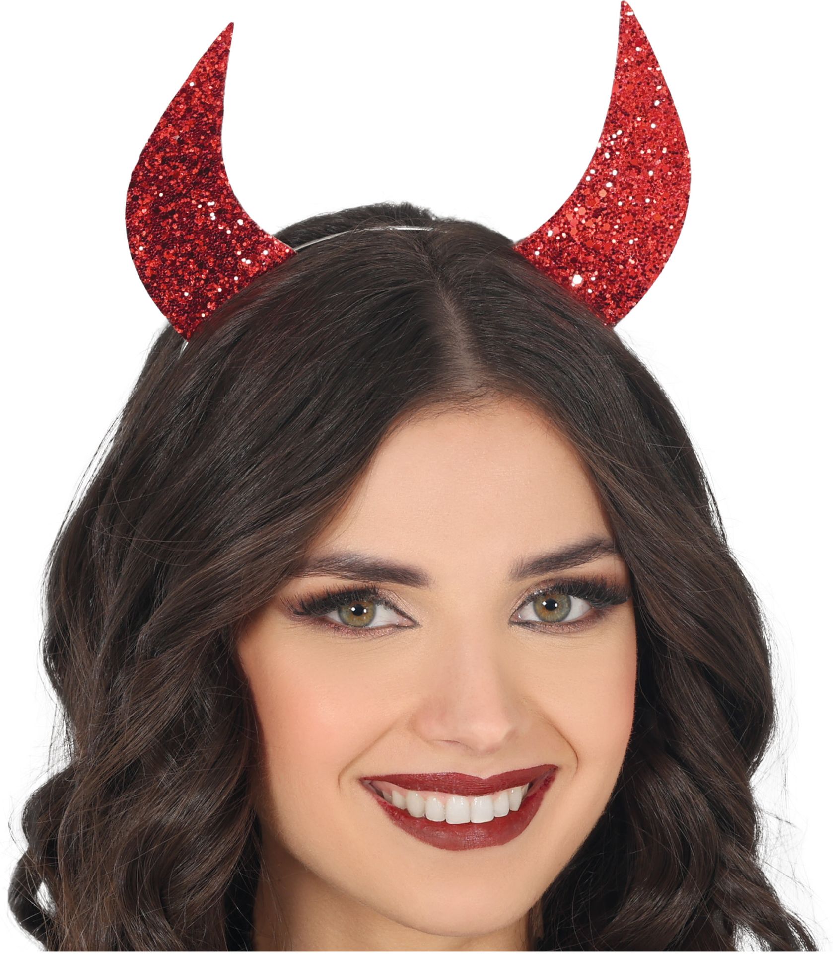 Rode Duivel Horens Haarband Halloween