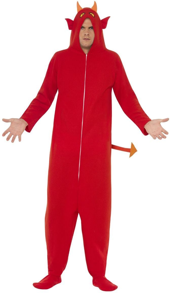 Rode Duivels Onesie Heren