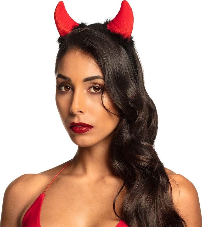 Rode Fluwelen Duivel Hoorntjes