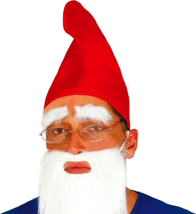 Rode Grote Smurf Hoed