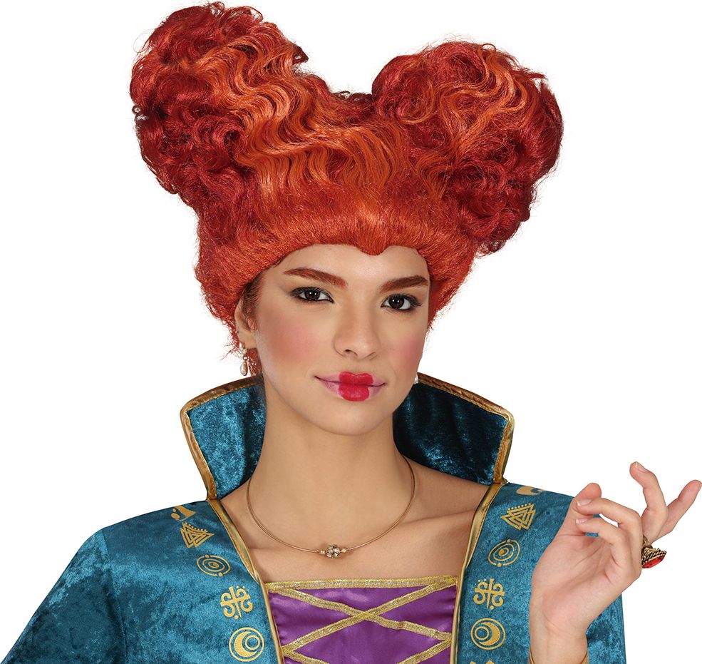 Rode Hartenkoningin Pruik Dames