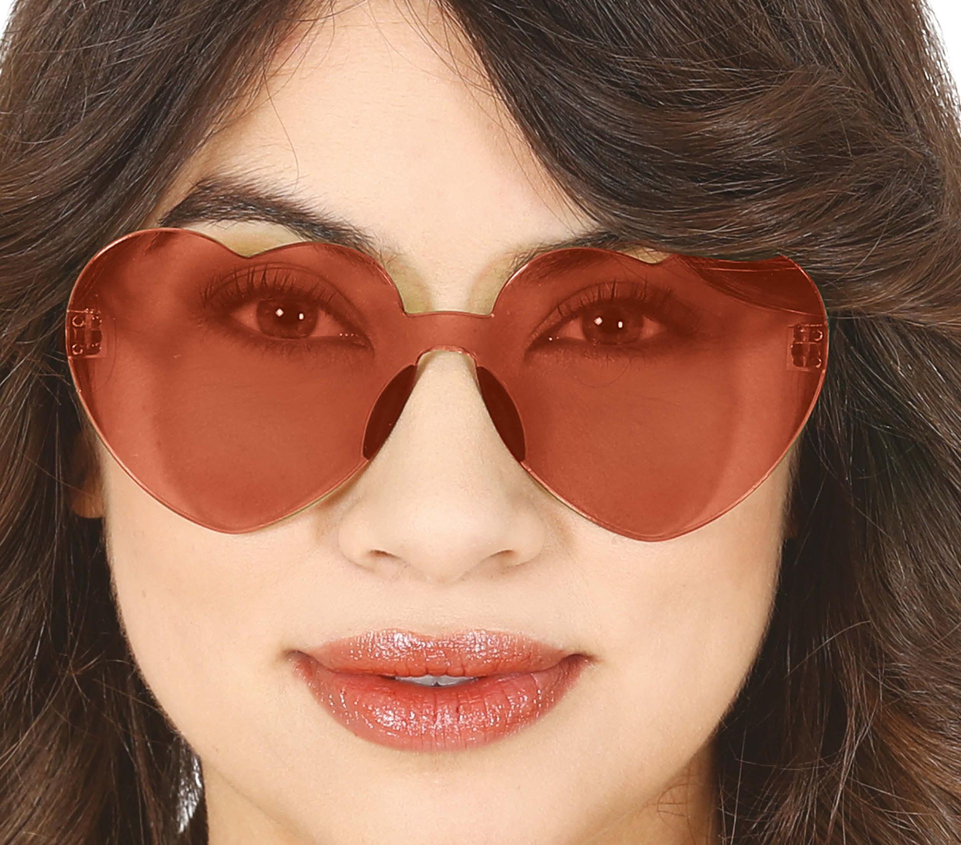 Rode Hartjes Hippie Bril