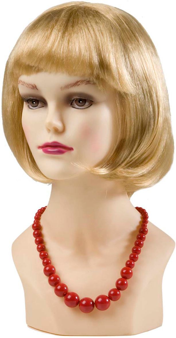 Rode Jaren 50 Parelketting