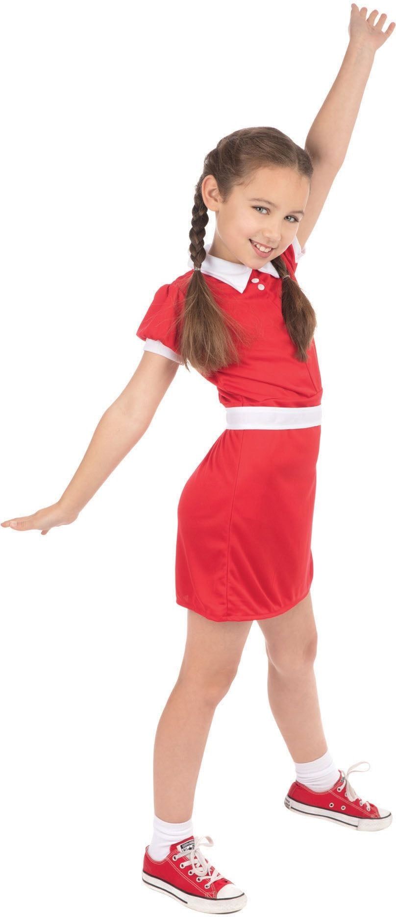 Rode Jurk Meisjes Wees Meisje