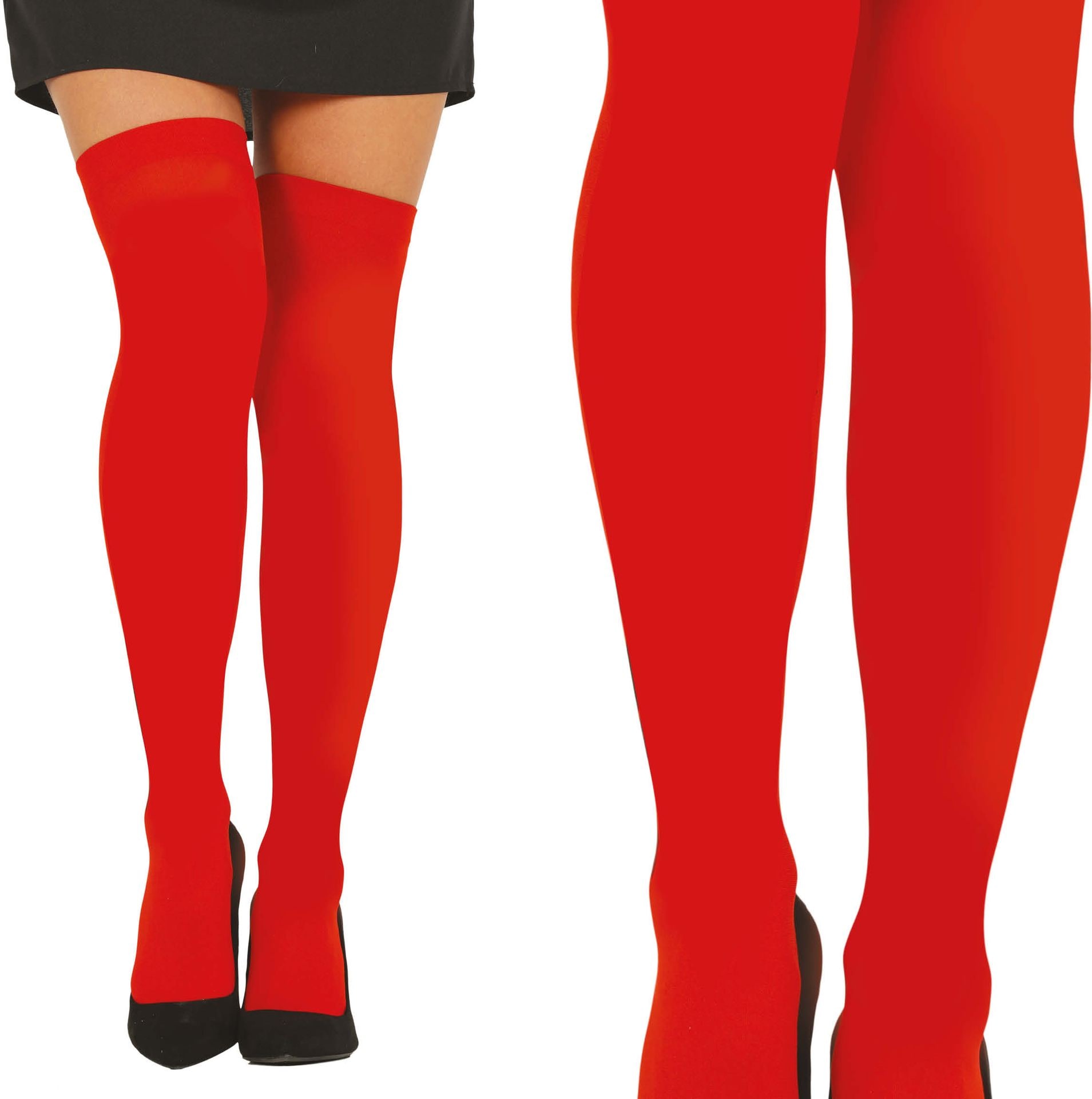 Rode Kniekousen Dames