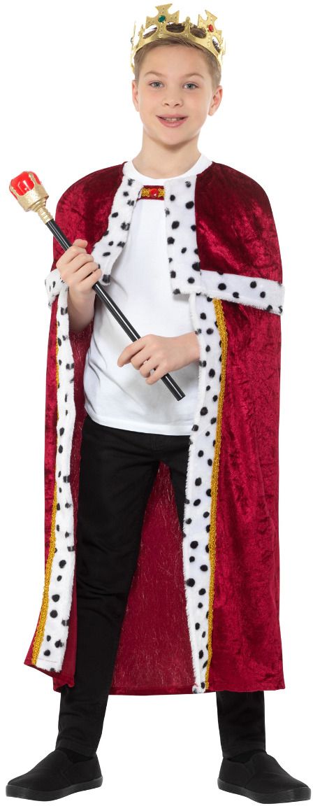 Rode Koninklijke Mantel voor Kinderen