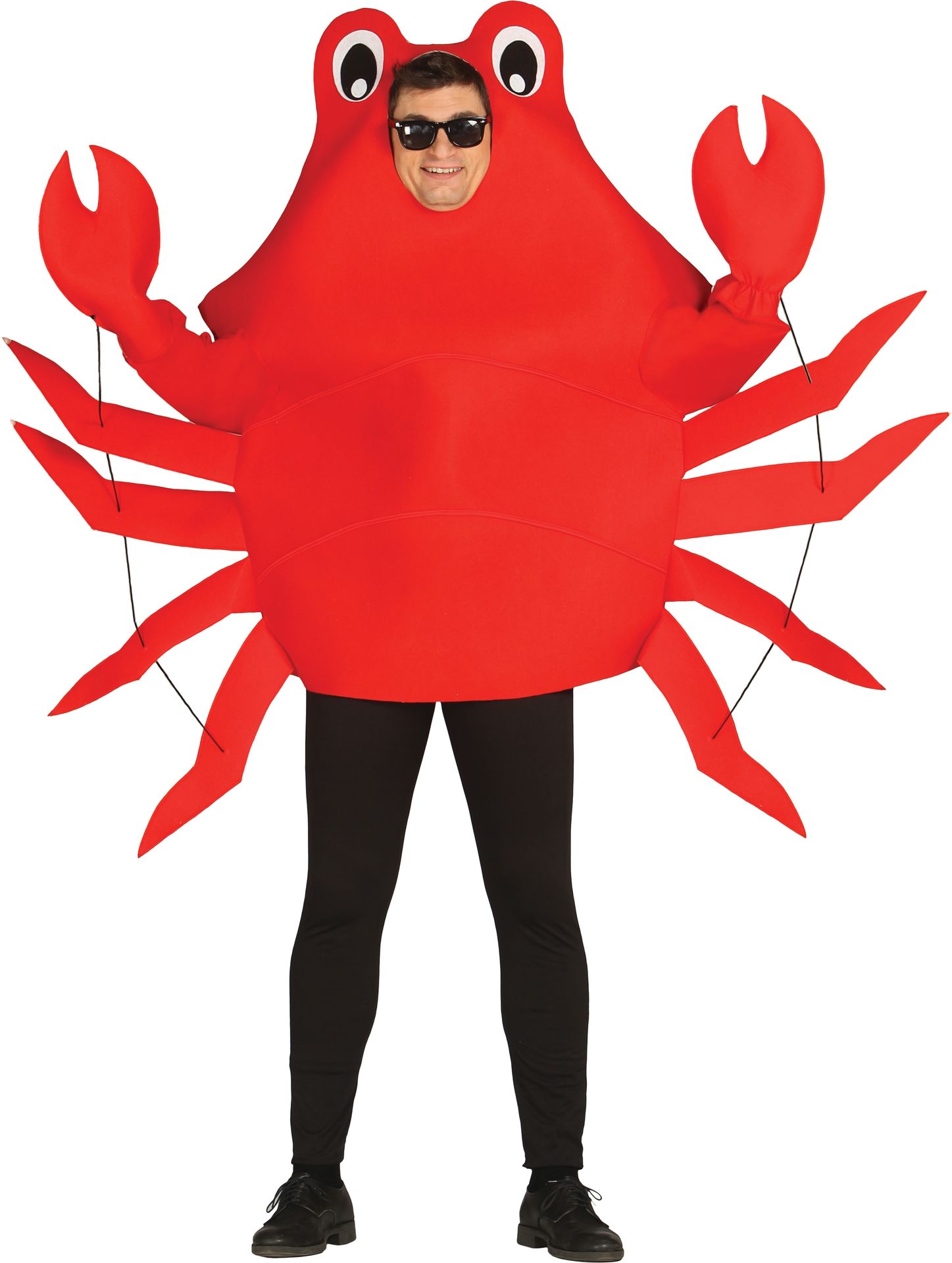 Rode krab carnaval kostuum