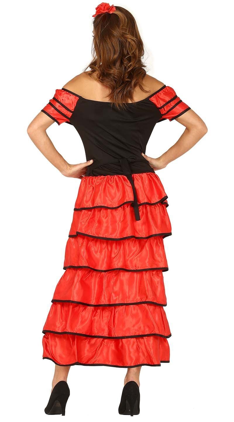 Uitgelezene Rode lange flamenco jurk | Carnavalskleding.nl QV-79