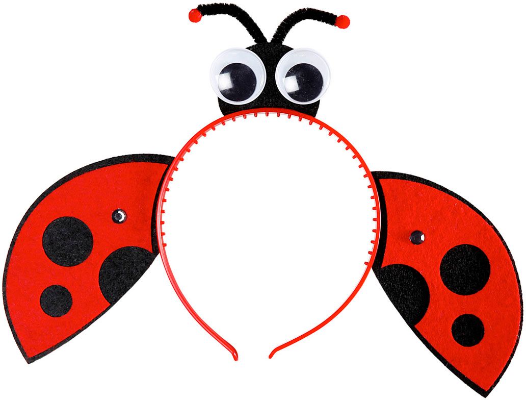 Rode Lieveheersbeestje Hoofdband