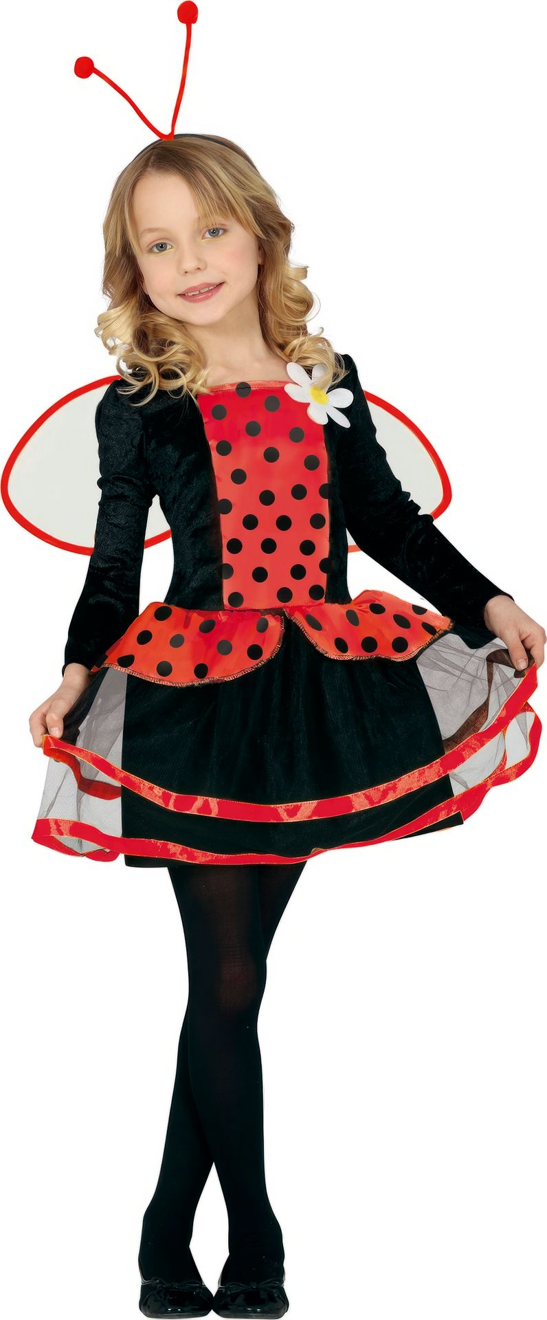 Rode Lieveheersbeestjes Kostuum Meisje