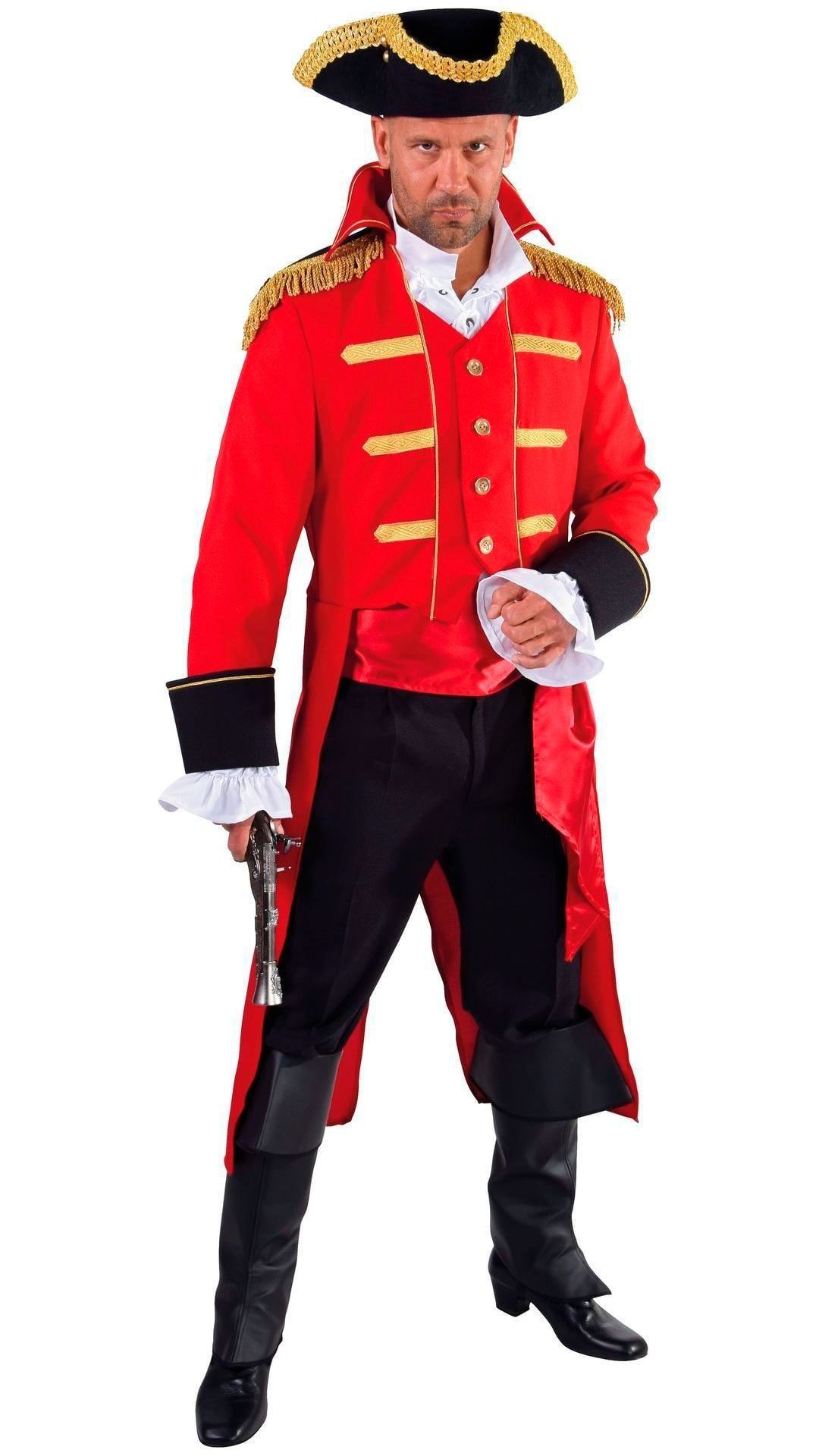 Rode Mantel Admiraal Heren