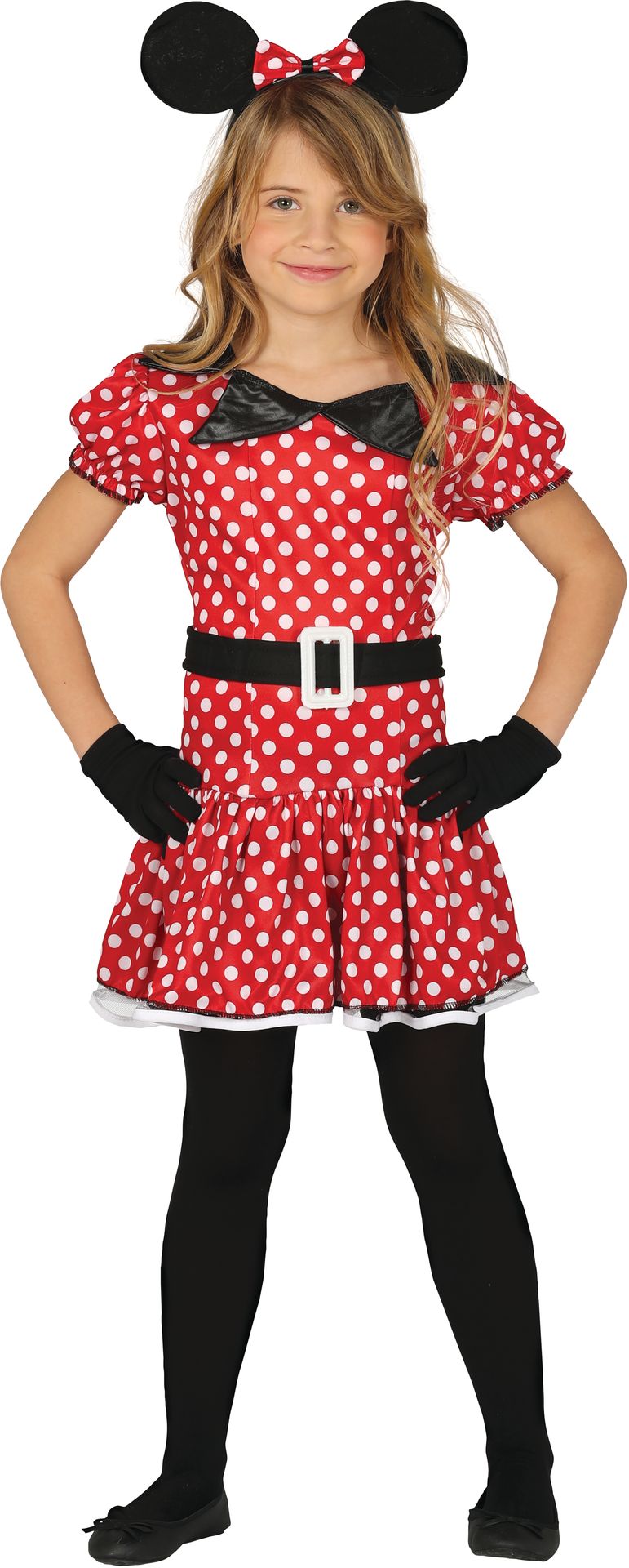 Rode Minnie Mouse jurk meisjes