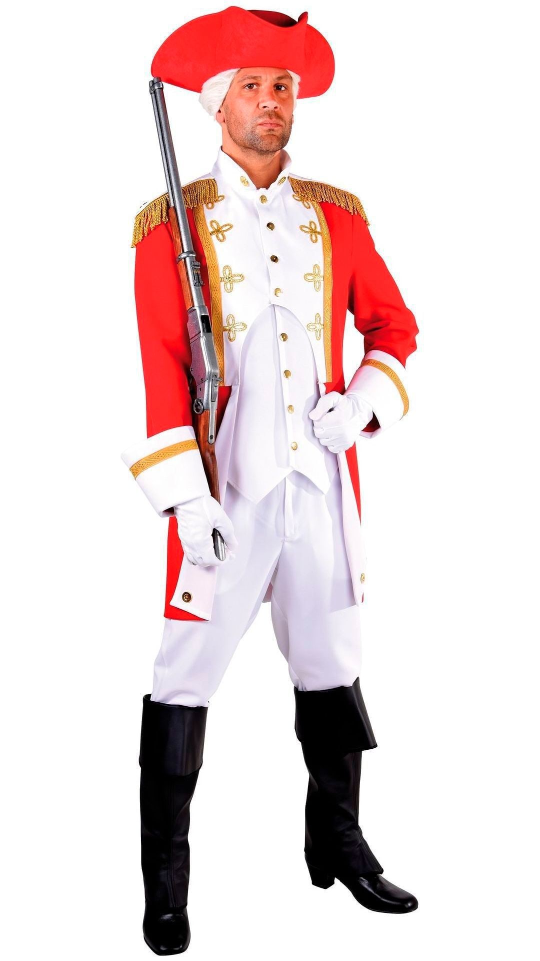 Rode Officiers Jas Heren