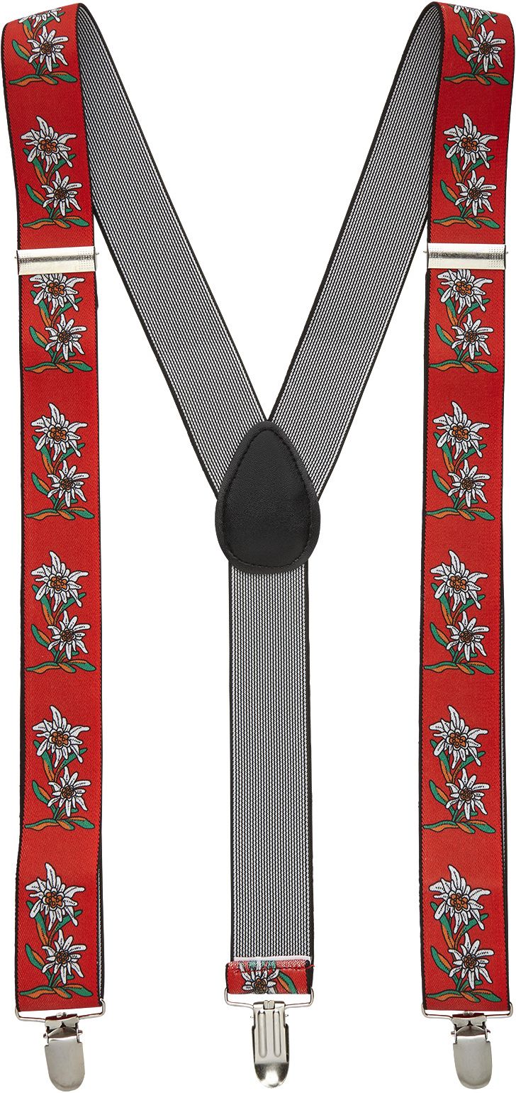 Rode Oktoberfest Bretels