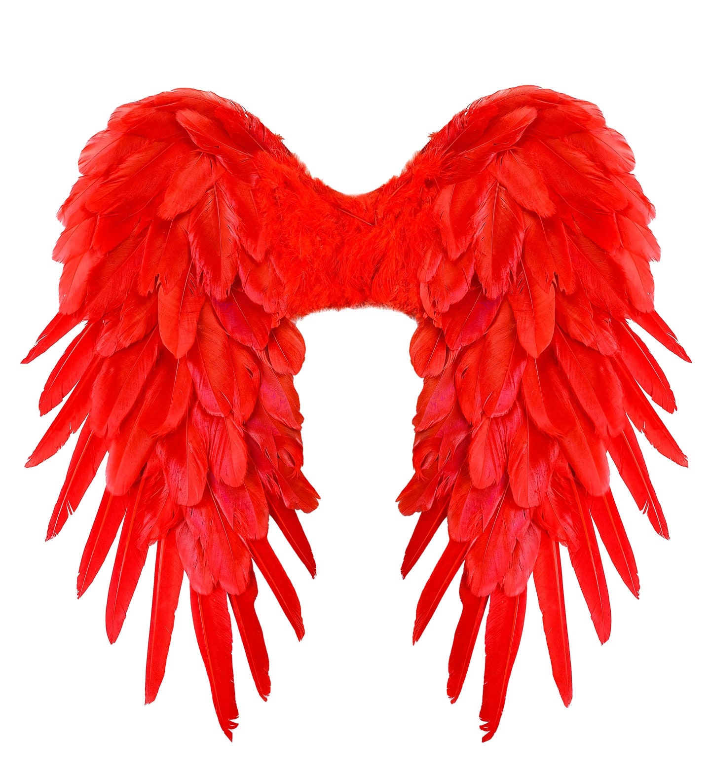 Rode Opvouwbare Vleugels Accessoire