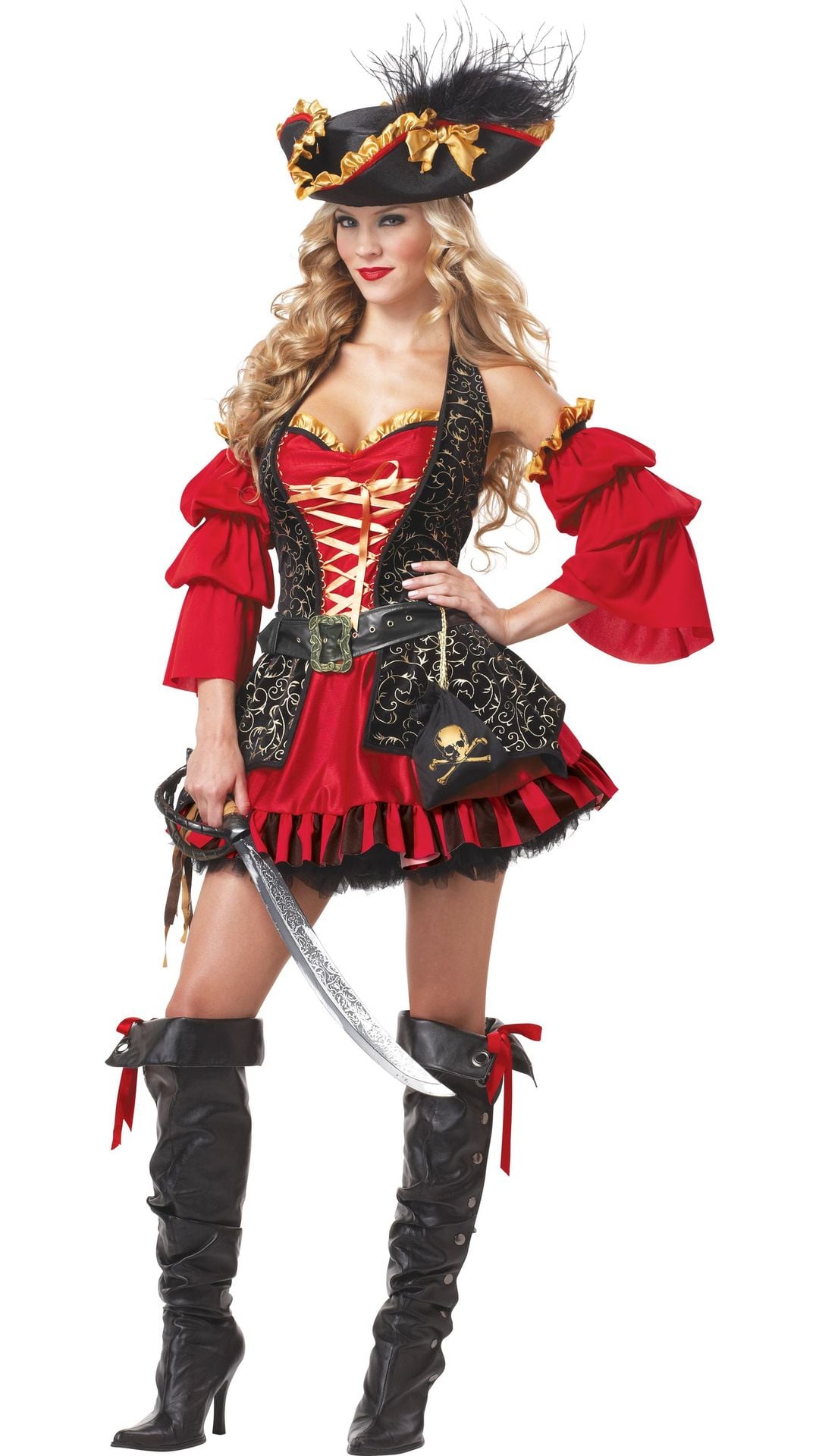 Rode Piraten Jurk