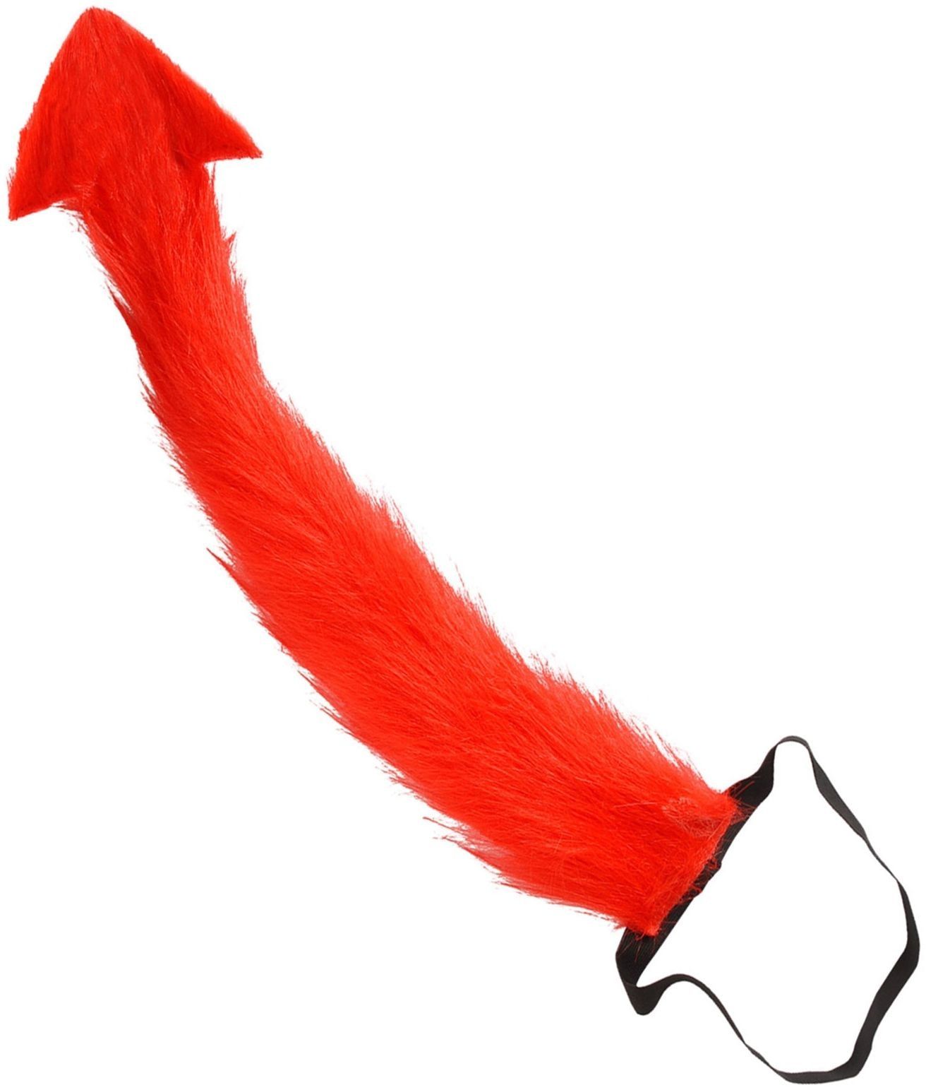 Rode Pluche Duivel Staart