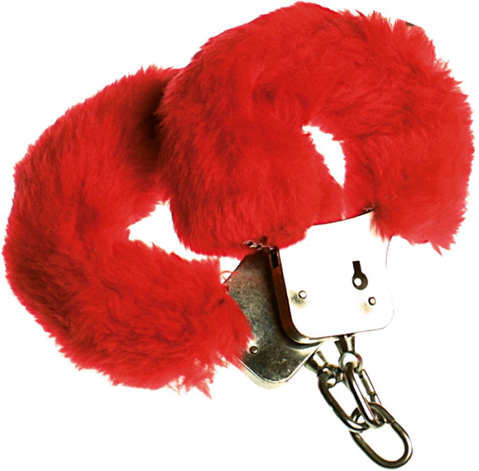 Rode Pluche Handboeien