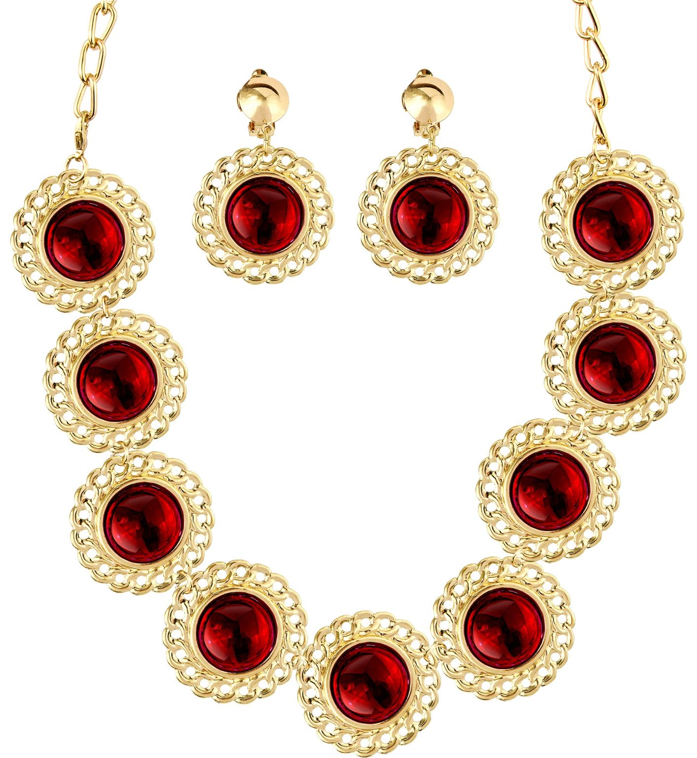 Rode Renaissance Koningin Juwelen