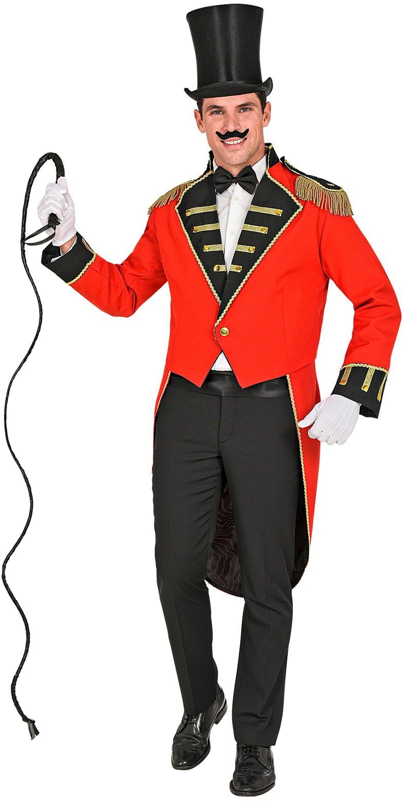 Rode Ringmeester Circus Slipjas Heren